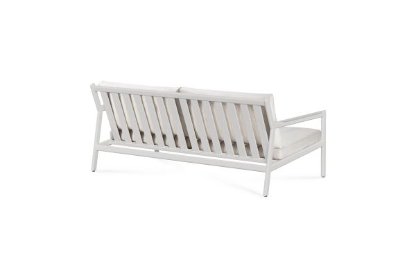 ETHNICRAFT JACK OUTDOOR BANK ALUMINIUM OFF WHITE