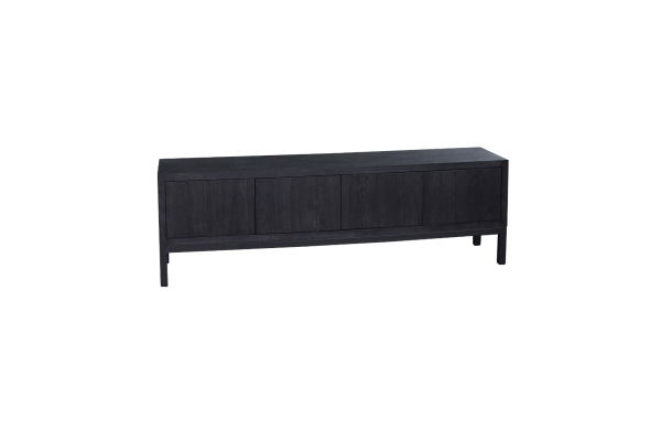 Design Dune TV dressoir 4 deurs metalen onderstel