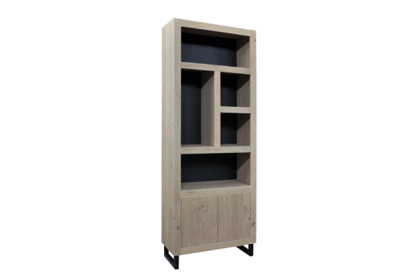 Vakkenkast WONDERS 2drs + versprongen vakken