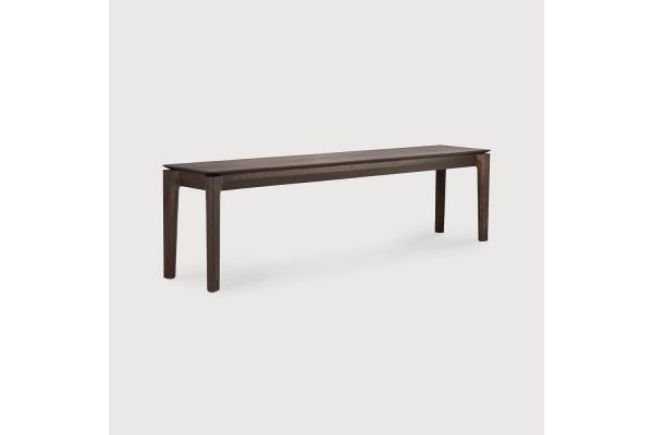ETHNICRAFT VARNISHED BROWN BENCH 146x35x46 