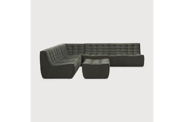 ETHNICRAFT N701 SOFA-1 SEATER-MOSS 80x91x76