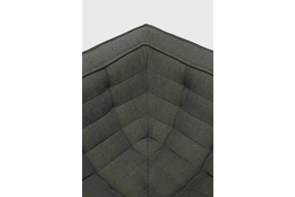 ETHNICRAFT N701 SOFA-CORNER-MOSS 91x91x76