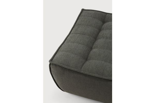 ETHNICRAFT N701 SOFA-FOOTSTOOL-MOSS 70X70X43