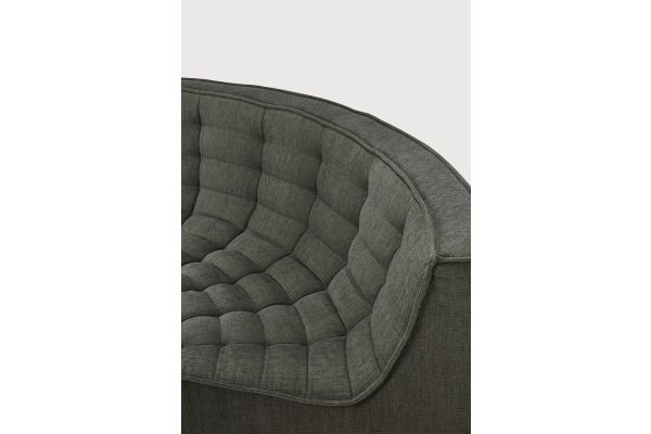 ETHNICRAFT N701 SOFA-ROUND CORNER-MOSS 120