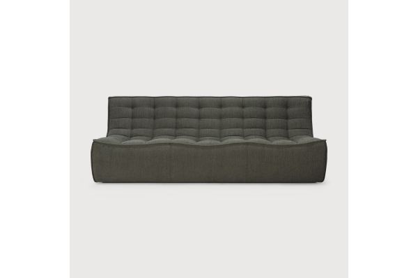 ETHNICRAFT N701 SOFA-3 SEATER-MOSS 210x91x76