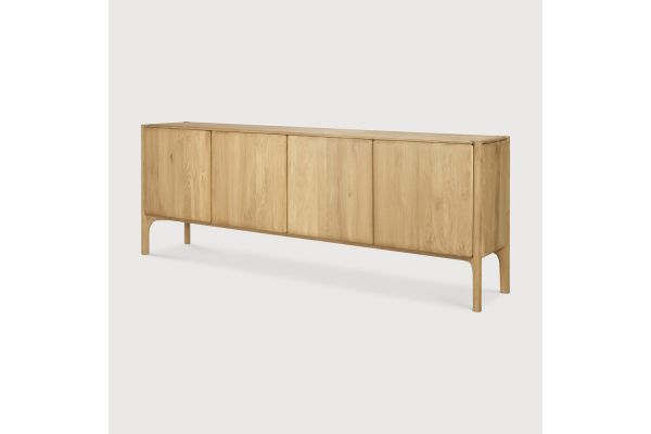 ETHNICRAFT OAK PI SIDEBOARD-4 DOORS 230x45x83