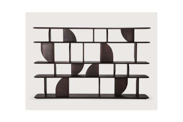 ETHNICRAFT GEOMETRIC RACK TEAK 210x35x130