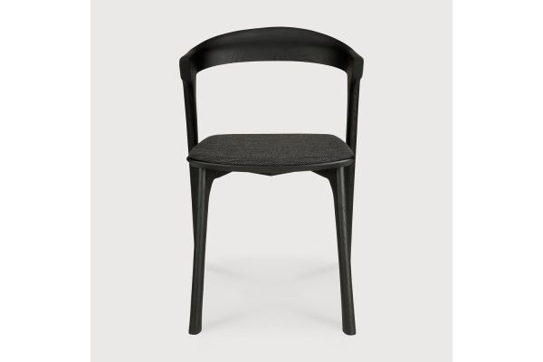 ETHNICRAFT BLACK OAK BOK DINING CHAIR - BLACK