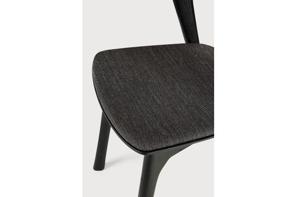 ETHNICRAFT BLACK OAK BOK DINING CHAIR - BLACK