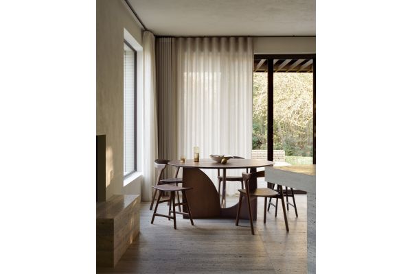 ETHNICRAFT GEOMETRIC DINING TABLE 150 ROND x76