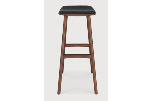 ETHNICRAFT TEAK BROWN OSSO COUNTER STOOL 57x33x69