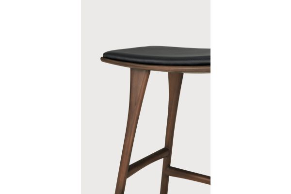 ETHNICRAFT TEAK BROWN OSSO COUNTER STOOL 57x33x69