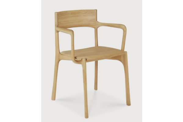 ETHNICRAFT PI DINING CHAIR OAK 55x53x79