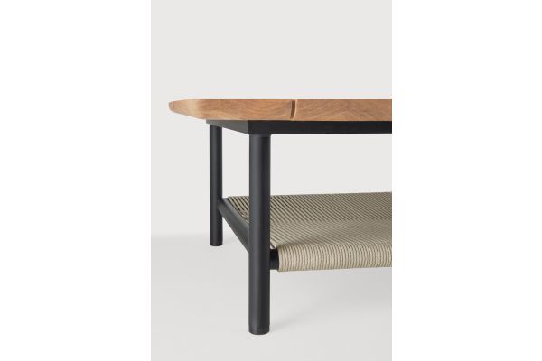 ETHNICRAFT CORBEY OUTDOOR COFFEE TABLE 80x 80x 33