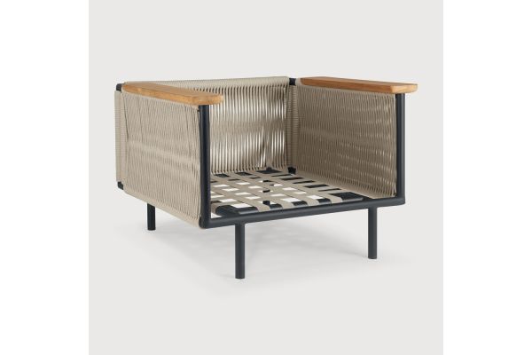 ETHNICRAFT CORBEY OUTDOOR LOUNGE CHAIR FRAME