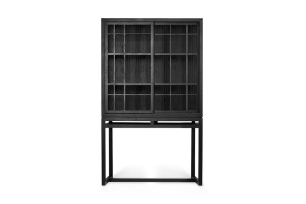 ETHNICRAFT BURUNG STORAGE CUPBOARD-2 SLIDING DOORS