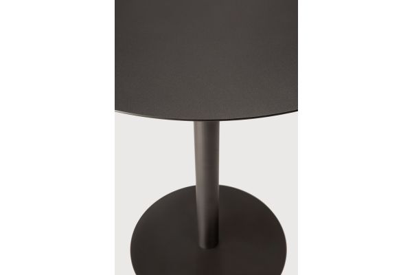 Blend dining table - metal top - Dark Bronze LOW