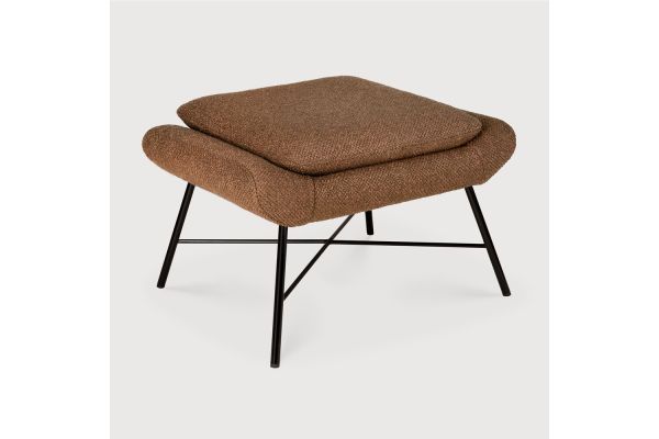 Barrow footstool - Copper fabric