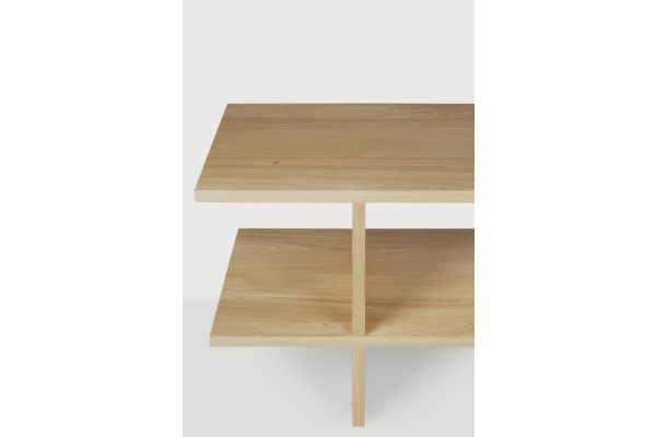 51789	Kabuki side table - oak - rectangular