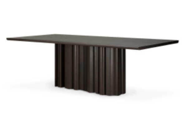 Sequence dining table - varnished mahogany