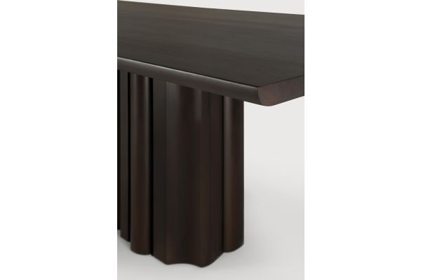 Sequence dining table - varnished mahogany