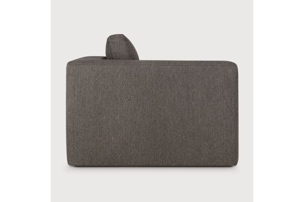 Mellow modular sofa Granite Eco fabric end seat R