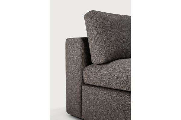 Mellow modular sofa Granite Eco fabric 1 seater 
