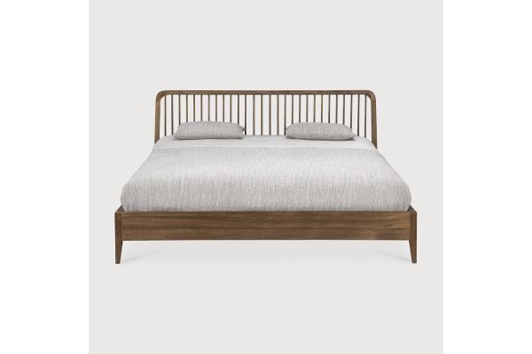 ETHNICRAFT TEAK SPINDLE BED  160 X 200 CM