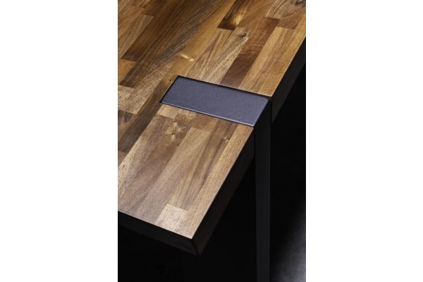 Gulliver Spagaat tafel staal eiken | Seuren Tafel