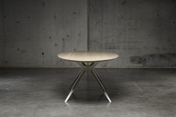 Zwaan eettafel eikenhout | Seuren Tafels 