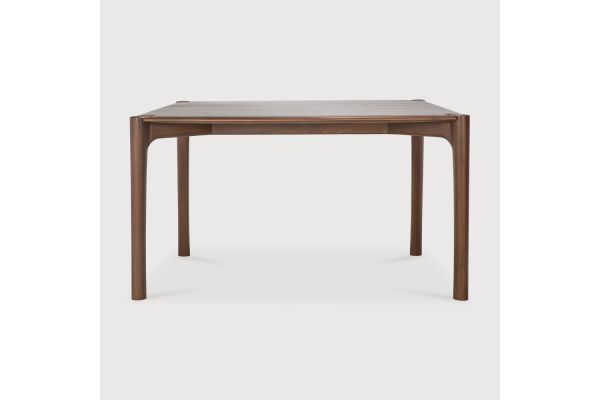 PI DINING TABLE - VARNISHED TEAK - BROWN