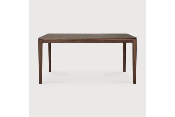 BOK DINING TABLE VARNISHED TEAK - BROWN 