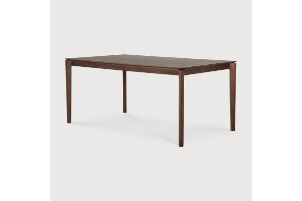 BOK DINING TABLE VARNISHED TEAK - BROWN 