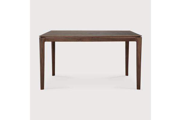 BOK DINING TABLE VARNISHED TEAK - BROWN 