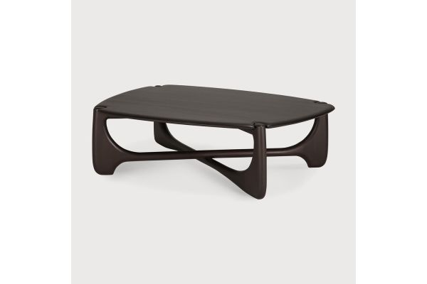 PI COFFEE TABLE - VARNISHED MAGHOGANY - DARK BROWN