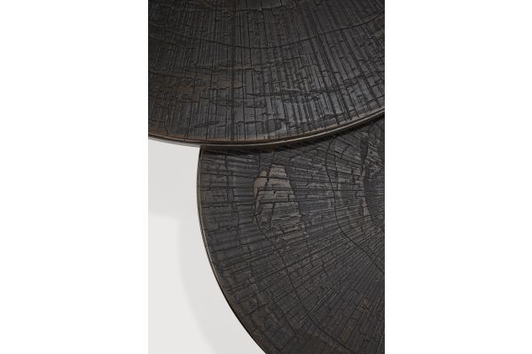 NESTING COFFEE TABLE - VARNISHED MINERALS - SLICE 