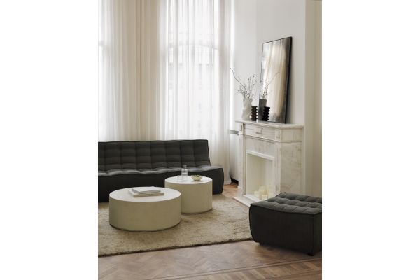 ELEMENTS COFFEE TABLE - VARNISHED MICROCEMENT 