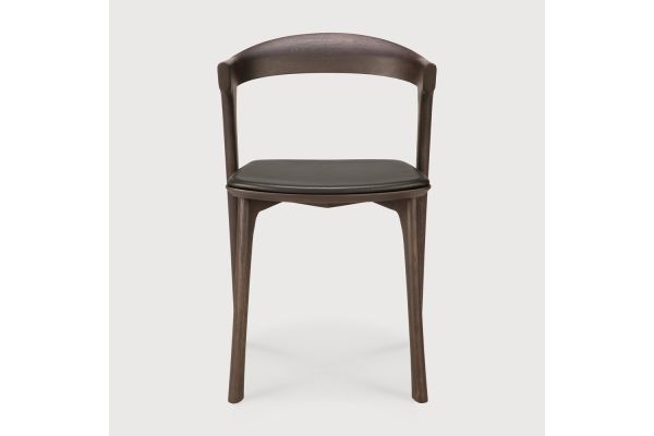 BOK DINING CHAIR - VARNISHED OAK - BROWN 