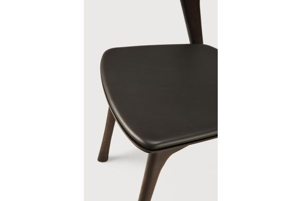 BOK DINING CHAIR - VARNISHED OAK - BROWN 