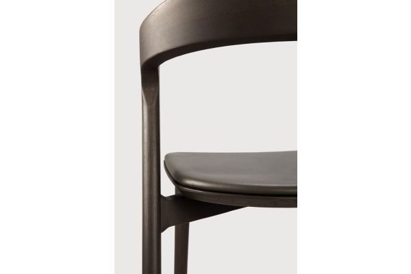BOK DINING CHAIR - VARNISHED OAK - BROWN 