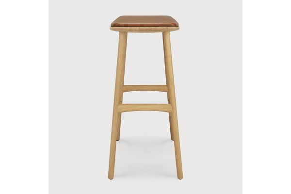 OSSO COUNTER STOOL - VARNISHED OAK 