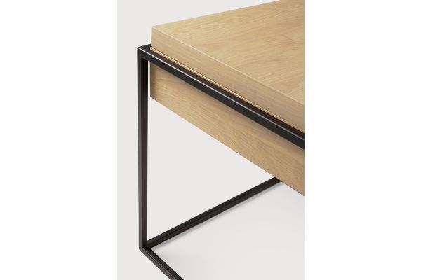 MONOLIT SIDE TABLE - OAK - SQUARE 