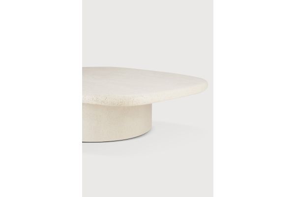 ELEMENTS COFFEE TABLE - VARNISHED MICROCEMENT 