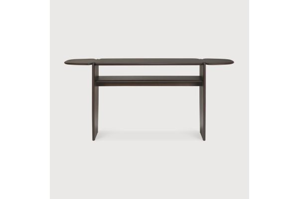 PI CONSOLE - VARNISHED MAHOGANY - DARK BROWN 