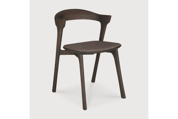 BOK DINING CHAIR - VARNISHED OAK - BROWN 