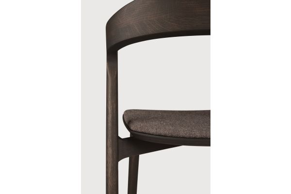 BOK DINING CHAIR - VARNISHED OAK - BROWN 
