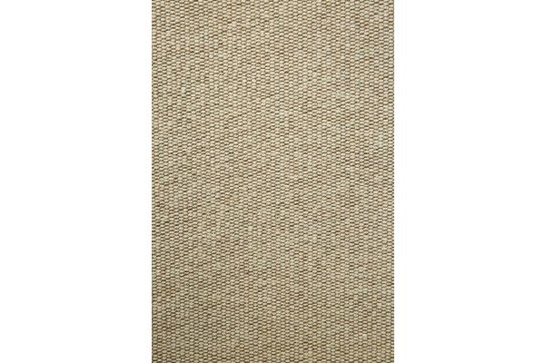 EYE LOUNGE CHAIR - VARNISHED OAK - OFF WHITE 