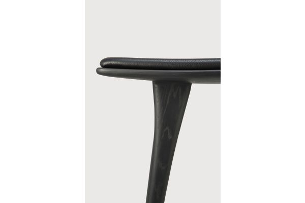 OSSO COUNTER STOOL - VARNISHED OAK - BLACK 