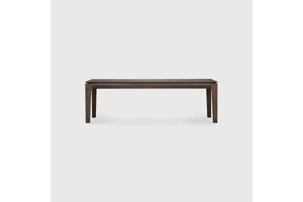 BOK BENCH - VARNISHED OAK -  BROWN 146 x 35 x 46	