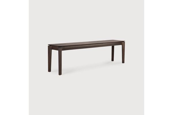 BOK BENCH - VARNISHED OAK -  BROWN 146 x 35 x 46	